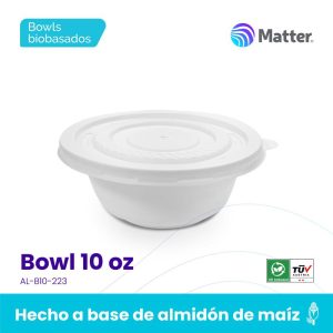 Bowl 10 oz - Almidón de Maíz