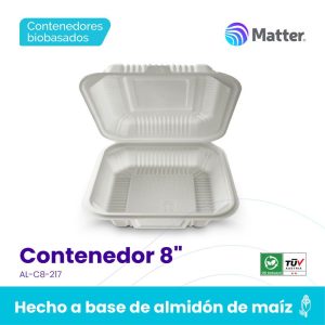 Contenedor 8" - Almidón de Maíz